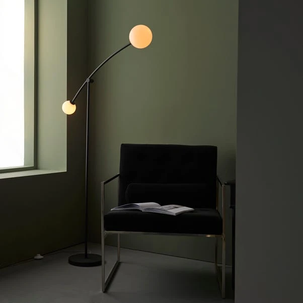Vogue Nico 2 Light Floor Lamp - Image 3