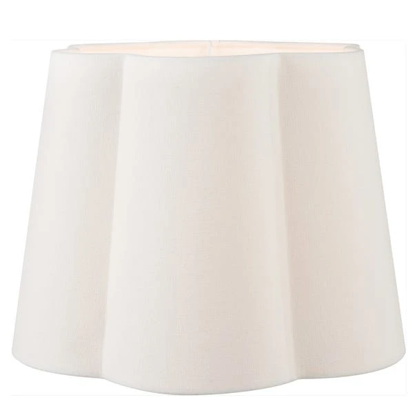 Posy Handloom Tapered Scalloped Lamp Shade