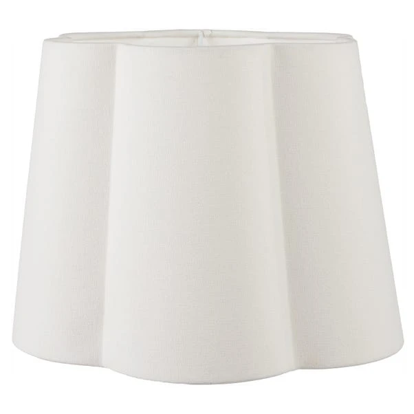 Posy Handloom Tapered Scalloped Lamp Shade - Image 2