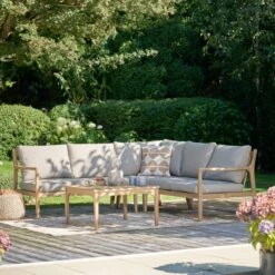 Malta Corner Garden Sofa Set
