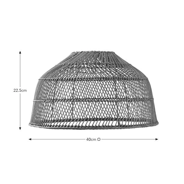 Andre Rattan Easy Fit Pendant Shade - Image 5