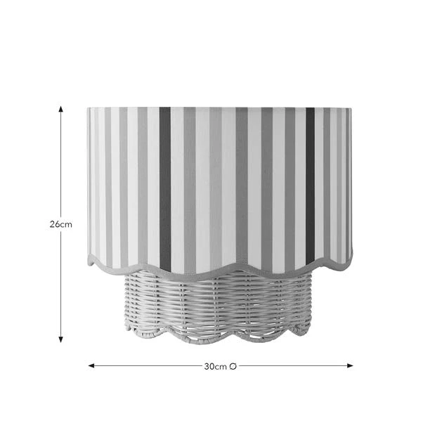 Rainbow Scallop Easy Fit Pendant Shade - Image 5