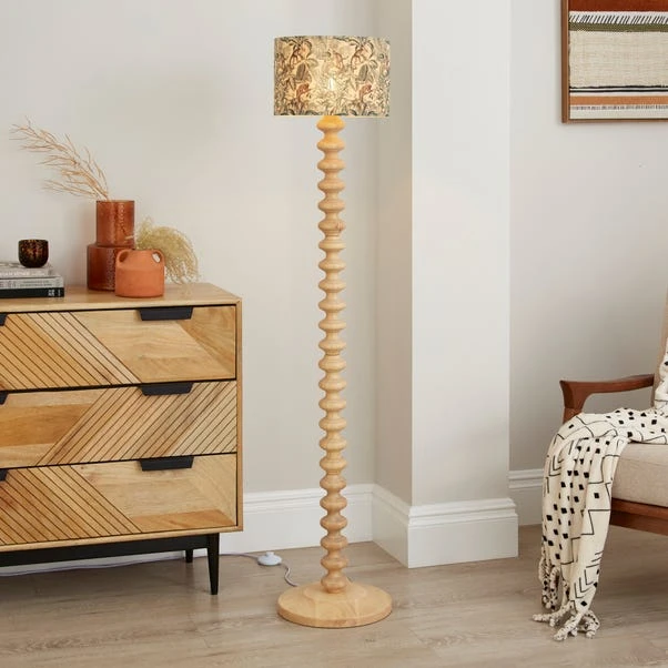 Jungle Luxe Bamboo Drum Lamp Shade - Image 4