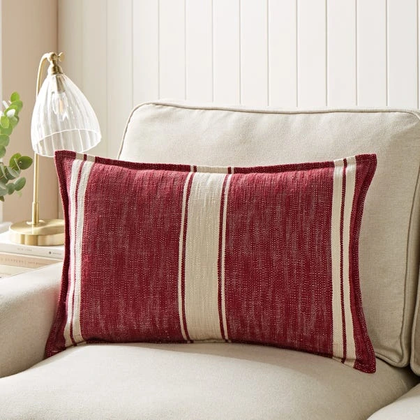 Churchgate Mallory Striped Rectangular Cushion - Image 9