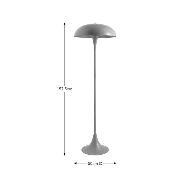 Elements Lennon 2 Light Floor Lamp - Image 6