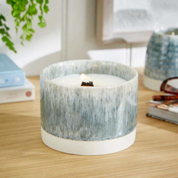 Churchgate Oud And Bergamot Crackle Candle