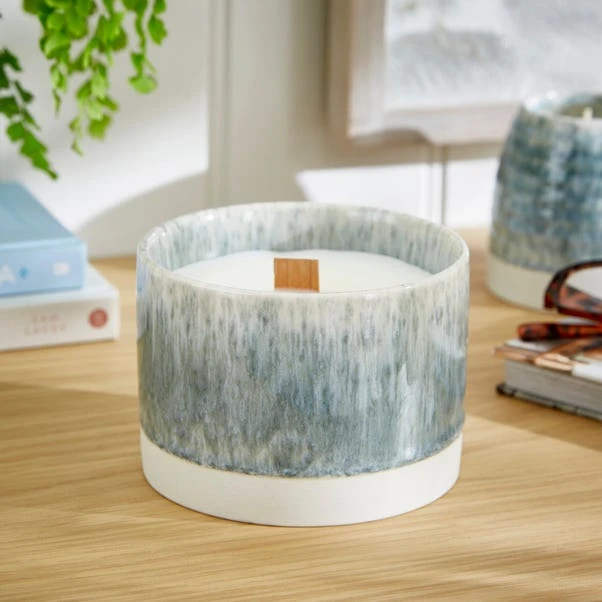 Churchgate Oud And Bergamot Crackle Candle - Image 2