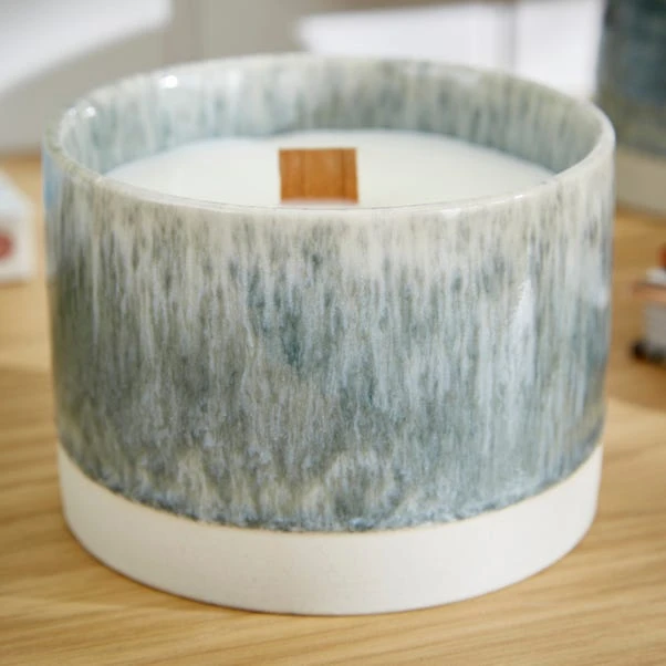 Churchgate Oud And Bergamot Crackle Candle - Image 3