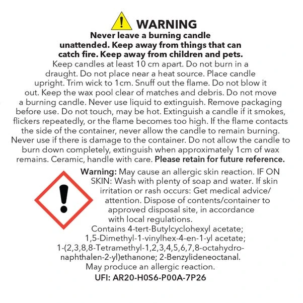 Churchgate Oud And Bergamot Crackle Candle - Image 5