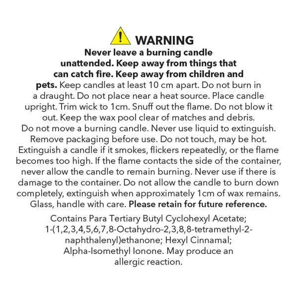 Leather And Teak Multi Wick Candle - Image 7