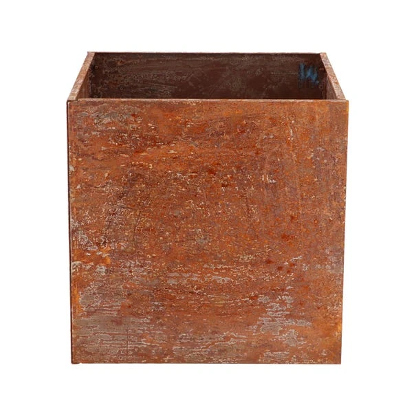 Fallen Fruits Square Rust Planter - Image 2