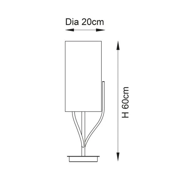 Vogue Linwood Table Lamp - Image 5