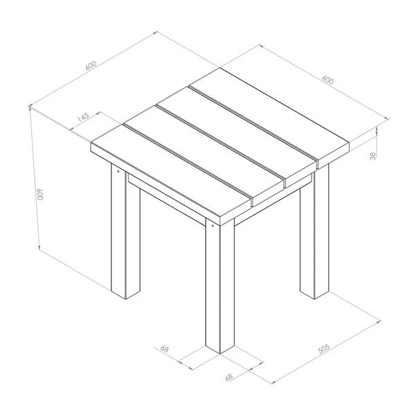 Emily Side Table - Image 6