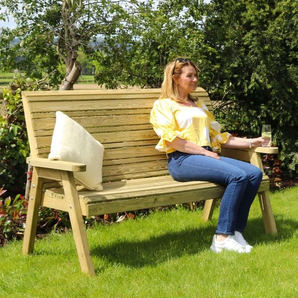Freya 3 Seater Bench - Image 2