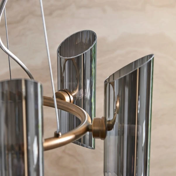 Marbella Art Deco 6 Light Adjustable Ceiling Light - Image 3