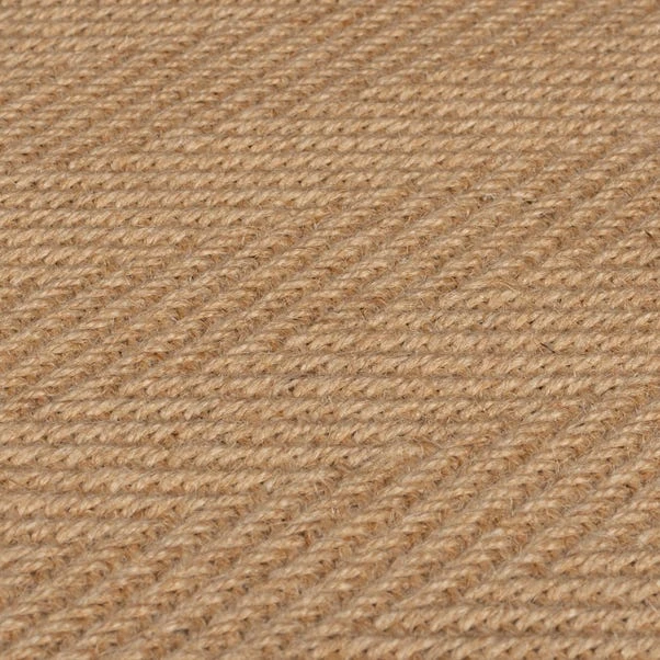 Herringbone Jute Border Stair Runner - Image 8