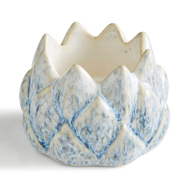 Reactive Glaze Artichoke Tealight Holder - Image 3