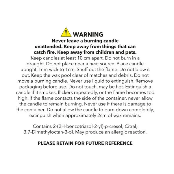 Sea Salt Multi Wick Candle - Image 6