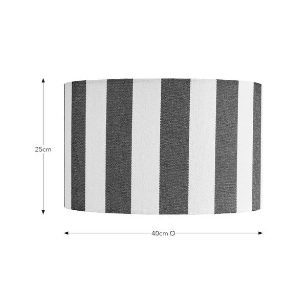 Beatrice Stripe Drum Lamp Shade - Image 10