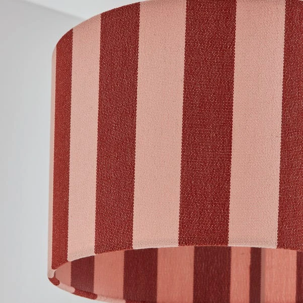 Beatrice Stripe Drum Lamp Shade - Image 3