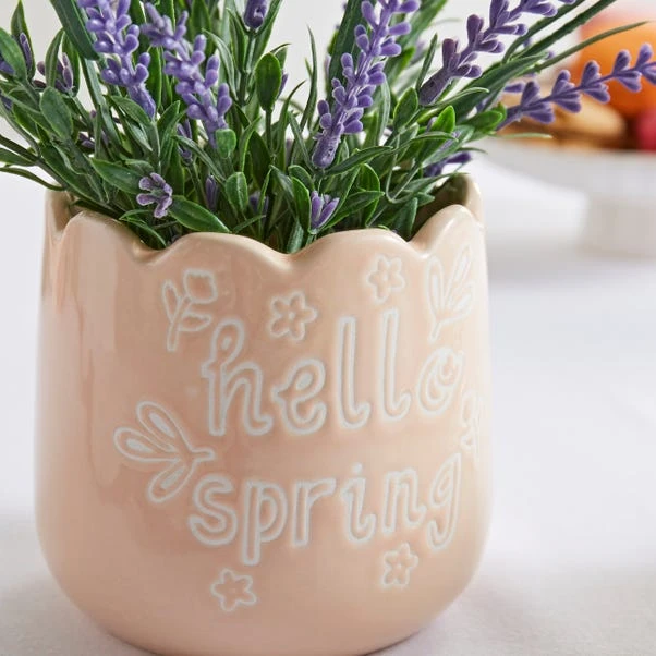 Hello Spring Plant Pot - Image 2