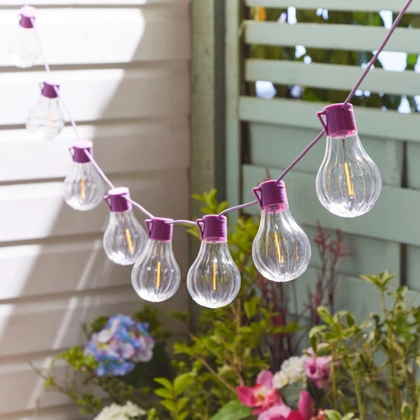 Festoon 10 LED Solar String Lights - Image 7