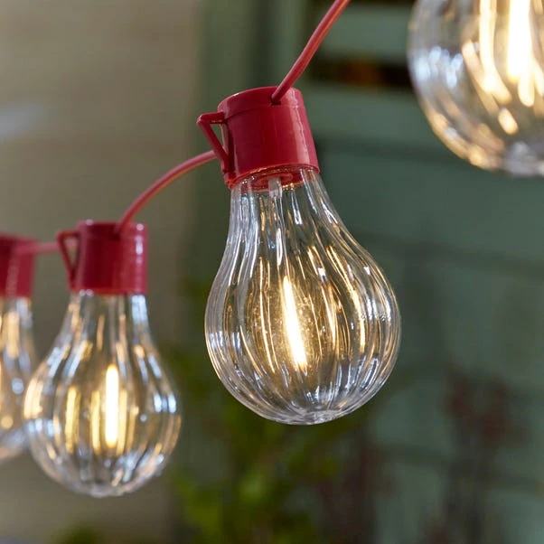 Festoon 10 LED Solar String Lights - Image 3