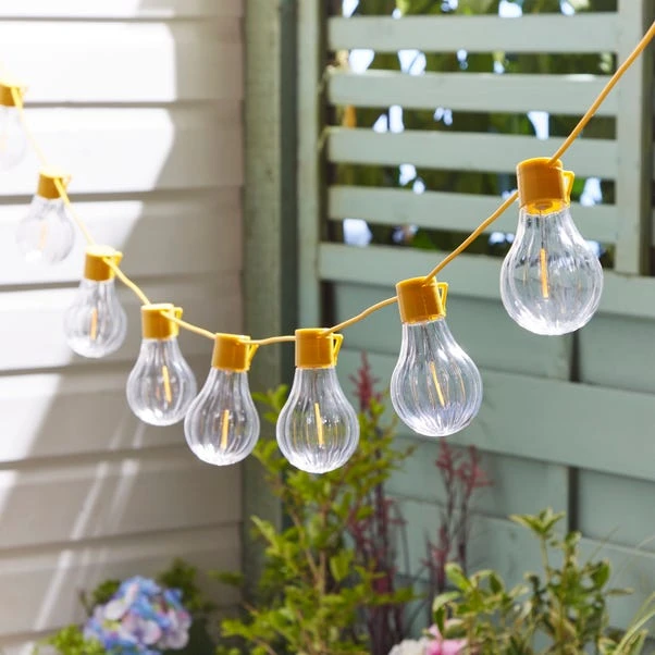 Festoon 10 LED Solar String Lights - Image 4