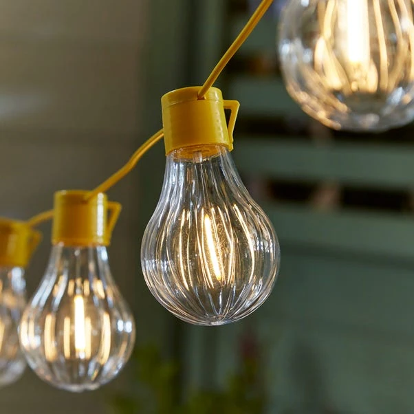 Festoon 10 LED Solar String Lights - Image 6