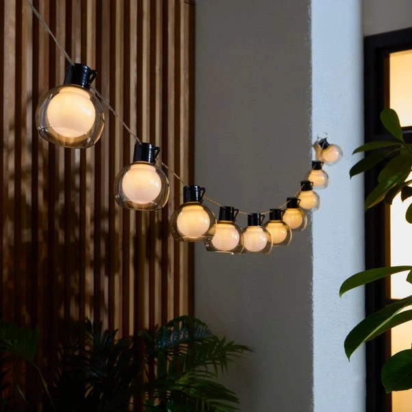 Globe 10 LED Indoor Outdoor Solar String Lights - Image 2