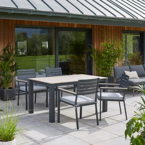 Barcelona 4 Seater Garden Dining Set - Image 2