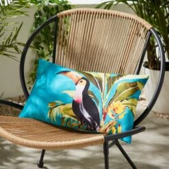 Toucan Outdoor Rectangle Cushion