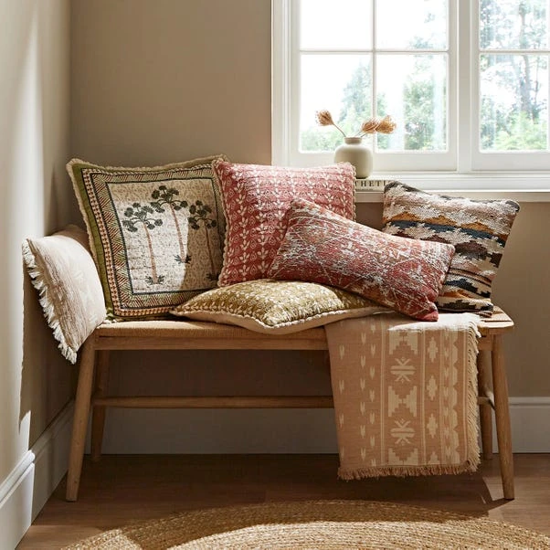 Matalasse Ikat Cotton Cushion Cover - Image 5