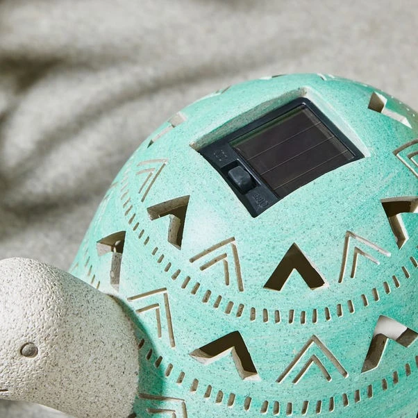Resin Tortoise Solar Light Ornament - Image 2