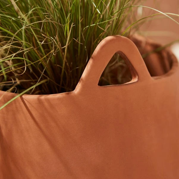 Terracotta Basket Plant Pot - Image 2