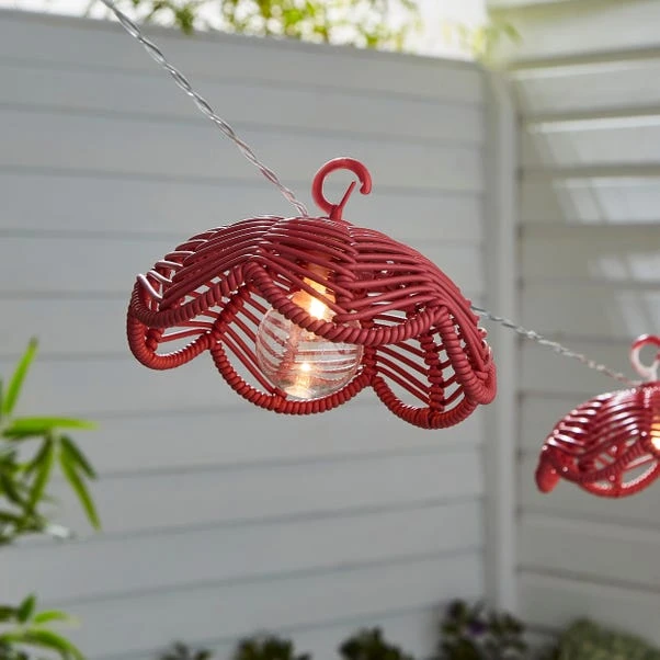 Sophie Robinson 8 LED Indoor Outdoor Solar String Lights - Image 3