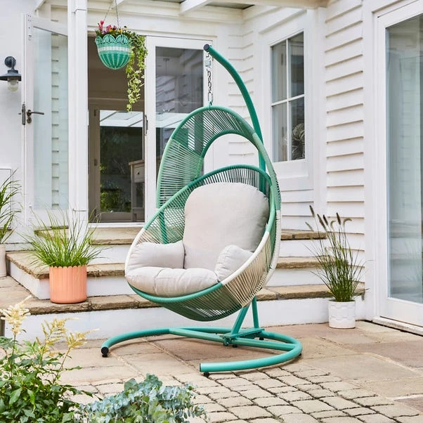 Straight Back Egg Chair Replacement Cushion