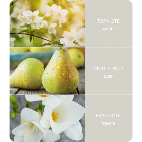 Heart And Home Ellipse White Jasmine & Freesia Multi Wick Candle - Image 4