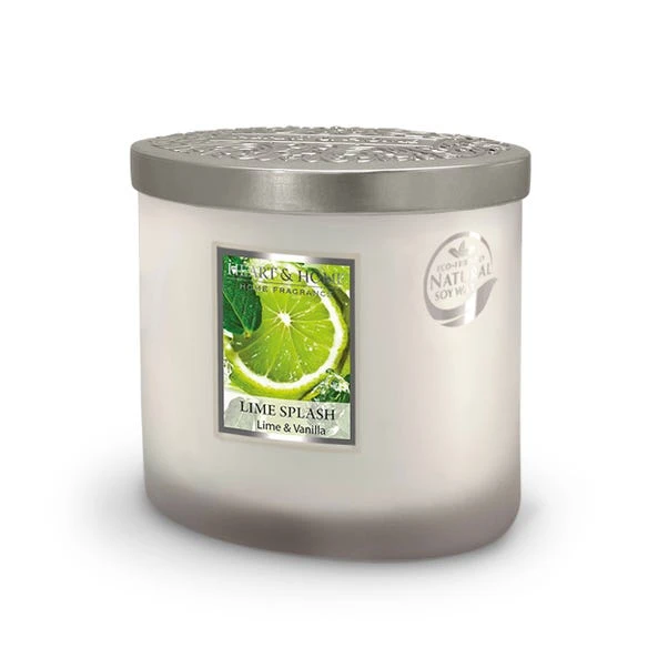Heart And Home Ellipse Lime Splash Multi Wick Candle - Image 3