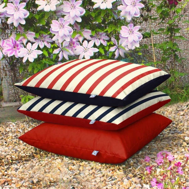 Rucomfy Nautical Stripe Indoor Outdoor Floor Cushion - Image 3