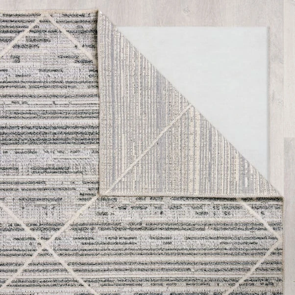 Edited Life Diamond Tuft Textured Washable Runner - Image 9