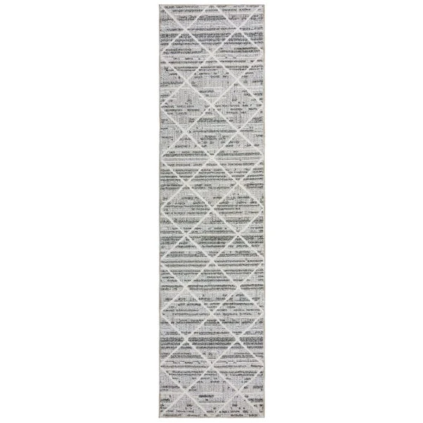 Edited Life Diamond Tuft Textured Washable Runner - Image 11