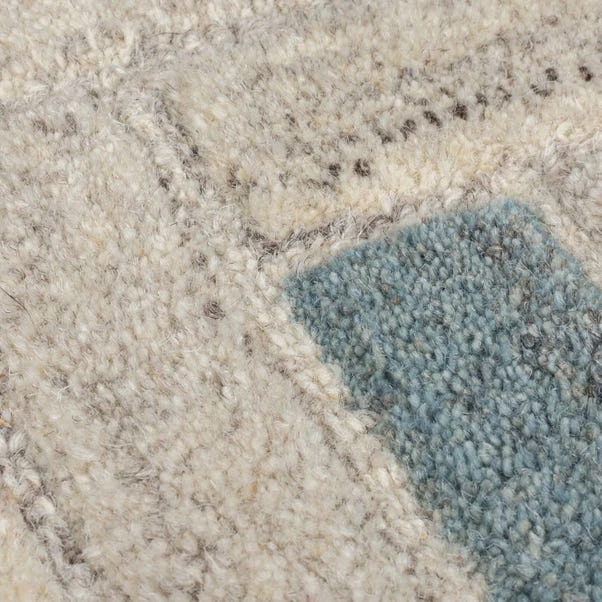 Flair Russo Wool Geometric Modern Runner - Image 2