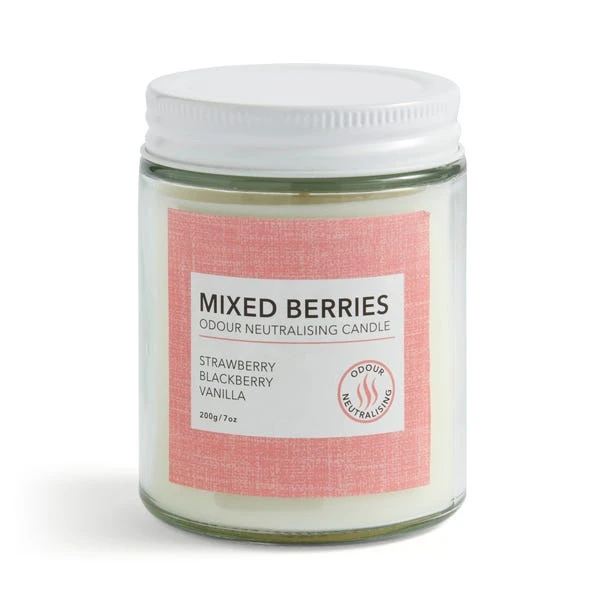 Odour Neutralising Candle Red Berries - Image 3