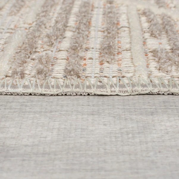 Edited Life Diamond Tuft Textured Washable Runner - Image 16