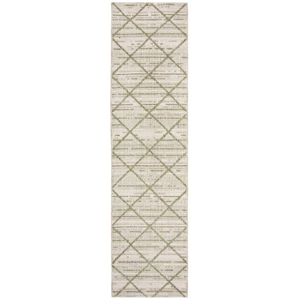 Edited Life Diamond Tuft Textured Washable Runner - Image 5