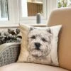 Daro Highland Terrier Square Cushion
