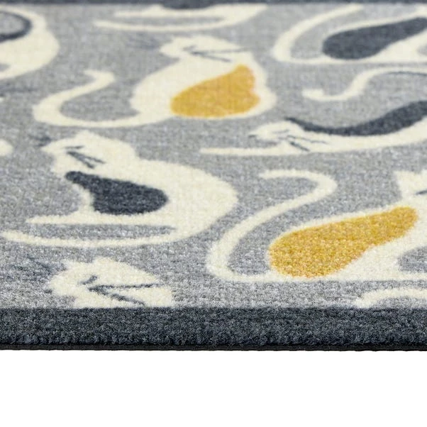 Marvel Multicoloured Cats Washable Doormat - Image 3