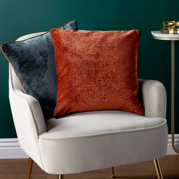 Paoletti Estelle Square Velvet Cushion Cover - Image 9