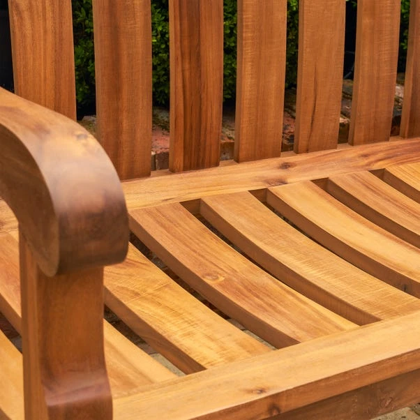 Beeley Medium Outdoor Bench - Image 4